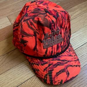 Hunter Orange Camo hat